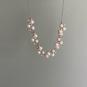 Park Lane Blush Necklace Silver